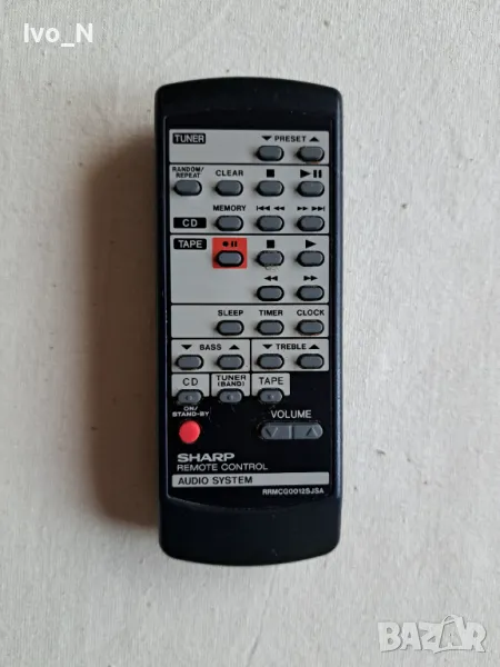 Дистанционно Sharp RRMCG0012SJSA., снимка 1