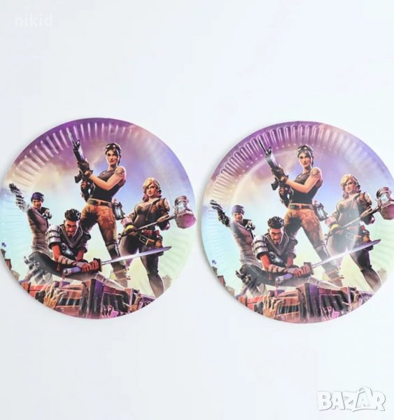 Fortnite Фортнайт 10 бр парти чинии чинийки рожден ден, снимка 1