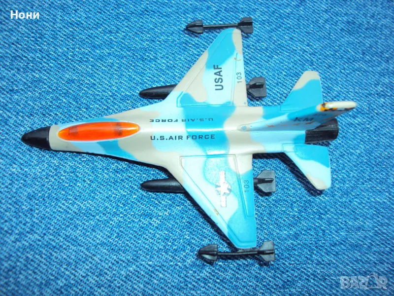 14 броя железни самолети детски, снимка 1