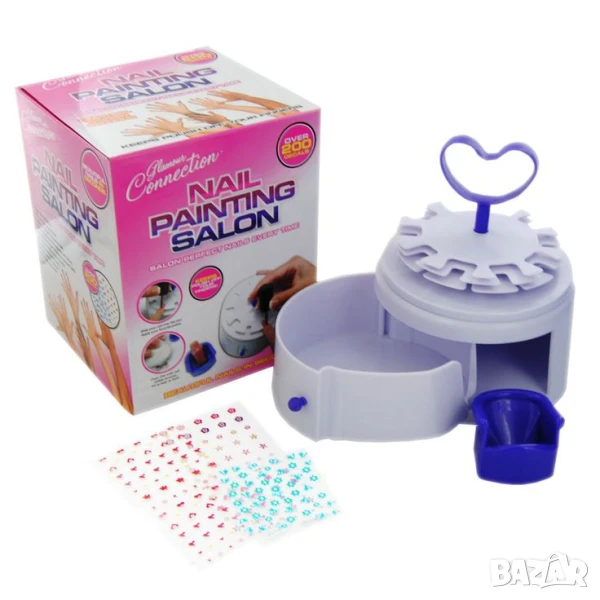 Уред за перфектен маникюр с 200 броя ваденки, снимка 1