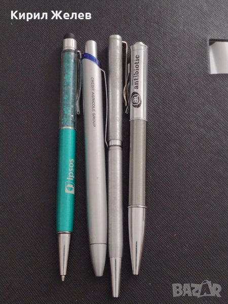 Стари химикалки 4 броя много красив дизайн за КОЛЕКЦИЯ ДЕКОРАЦИЯ БИТОВ КЪТ АРТ ПАНО 38387, снимка 1