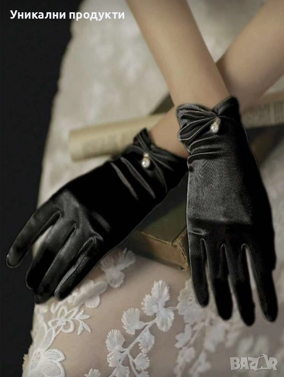 Елегантни ръкавици в стил Old money, снимка 1