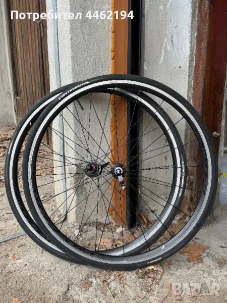 Fulcrum Racing 900 Road Bike Wheel Set With Continental 5000 GP, снимка 1