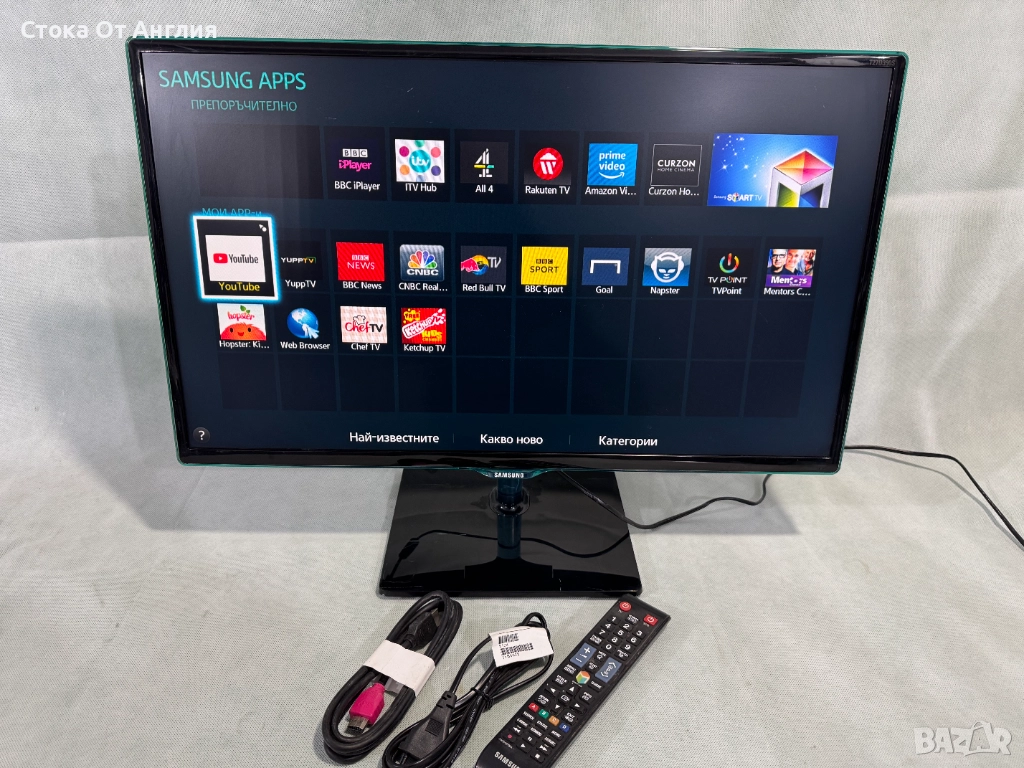 Телевизор - Samsung / smart /27 inch /А6, снимка 1