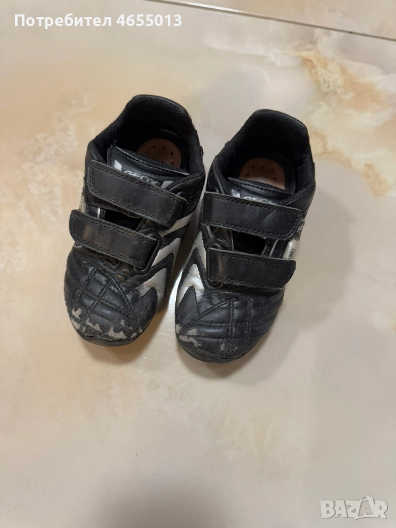 ПОДАРЯВАМ - Детски черни маратонки Геокс Geox Номер - 26 Стелка - 17см., снимка 1