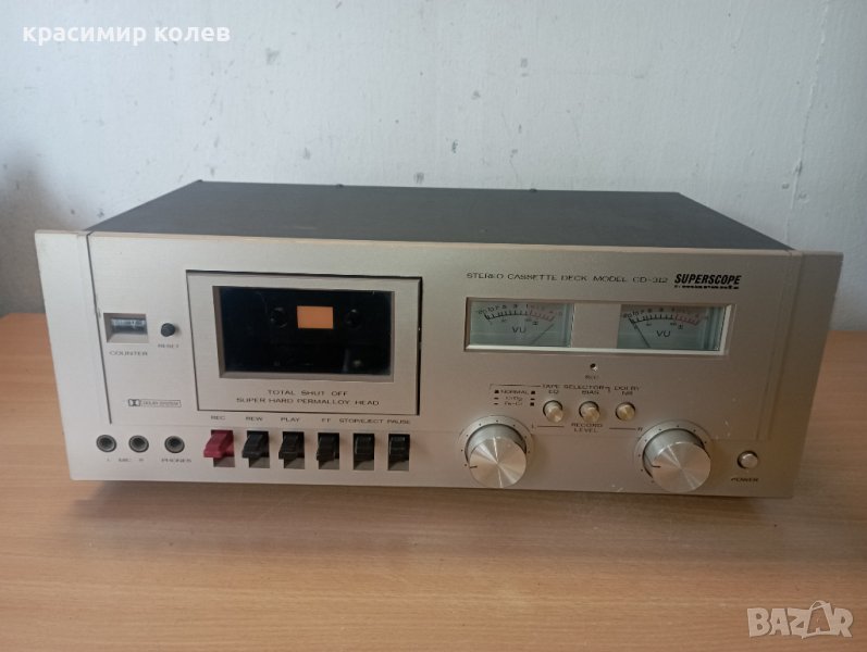касетен дек "SUPERSCOPE by MARANTZ CD-312", снимка 1