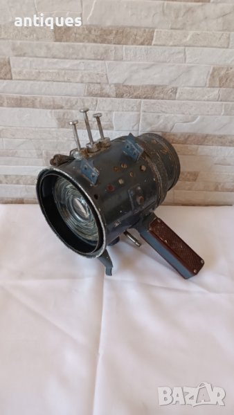 Стар сигнален корабен прожектор - МСНП-125 - Сделано в СССР - 1975 година, снимка 1