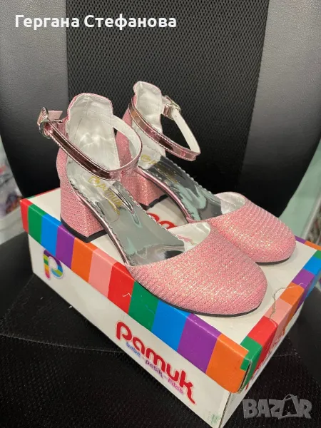 Нов модел !! Обувки на ток Номера-26,27,28,29,30,31,32,33,34,35,36 Цена-35 лв, снимка 1