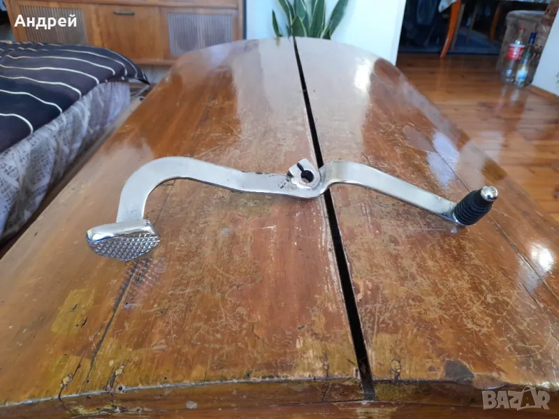 Стар скоростен лост за мотор,мотоциклет, снимка 1