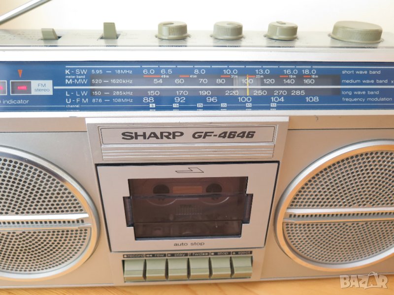 SHARP GF-4646 Vintage Boombox, снимка 1