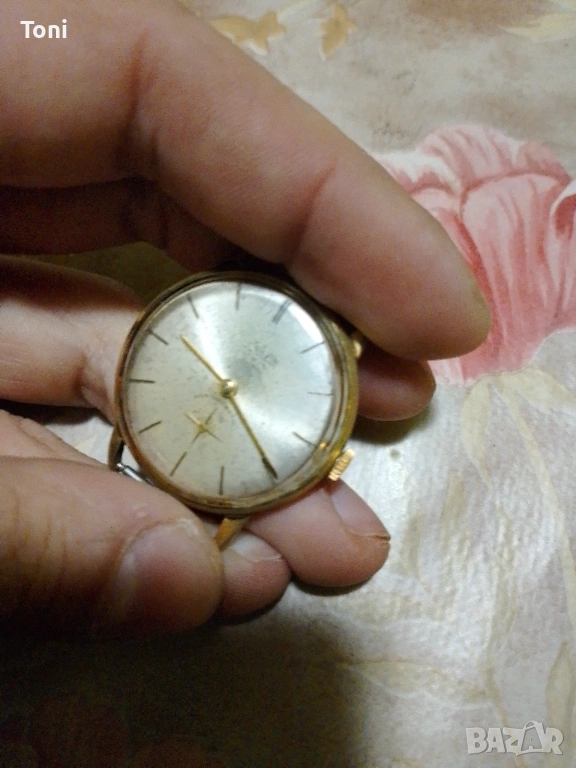 Vintage Cornavin Geneve Swiss Manual Winding Wristwatch Goldplated по договаряне , снимка 1
