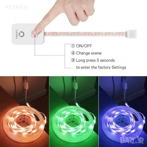 WiFi RGB контролер за LED лента 12V-24V, снимка 1