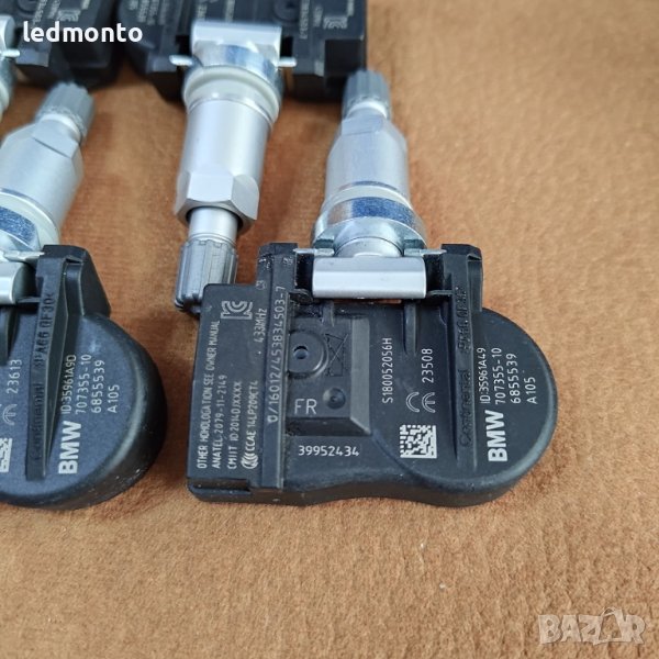  БМВ ТПМС Сензори за Налягане в Гумите TPMS BMW 36106881890 6855539, снимка 1