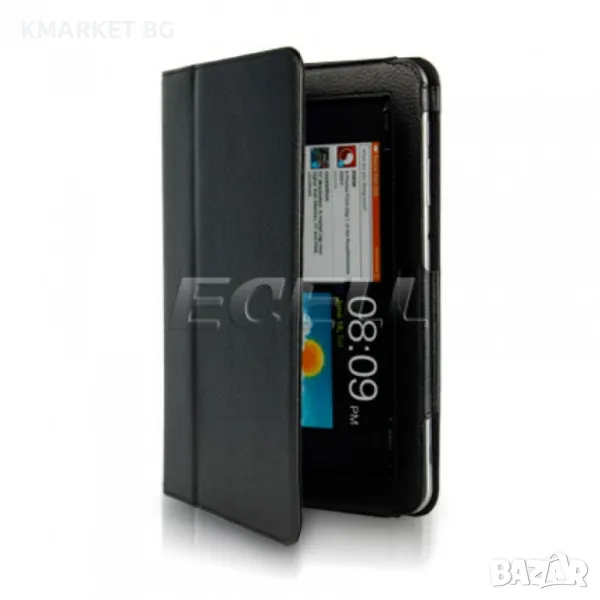 Samsung Galaxy TAB 8.9" Кожен Калъф Черен, снимка 1