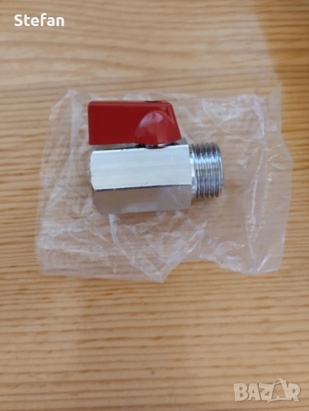 Кран спирателен сферичен 3/4" мини, снимка 1