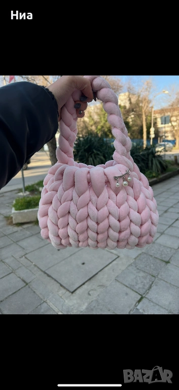 Ръчно Плетена чанта, снимка 1