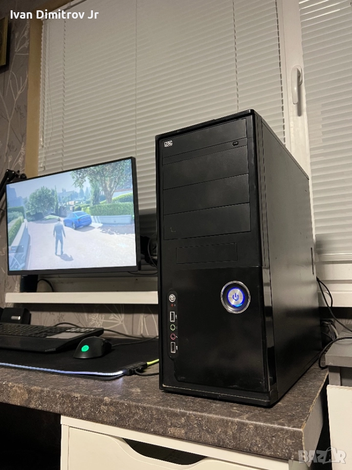 Компютър AMD 4x3.40Ghz / 12GB RAM / 4GB Nvidia , снимка 1