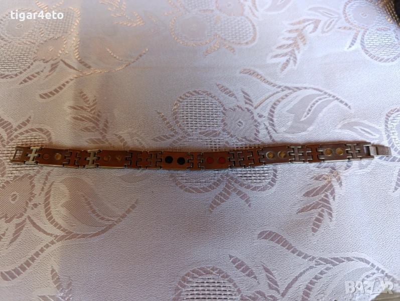 Магнитна гривна от титан за високо кръвно, снимка 1