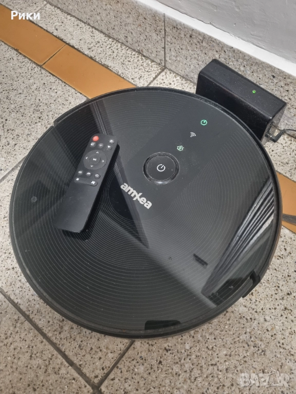 Робот прахосмукачка amXea E37, Wi-Fi, интелигентна памет, , снимка 1