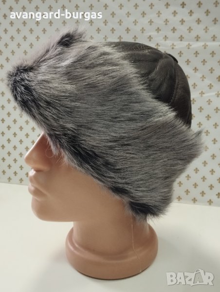 Дамска кожена шапка - 3 avangard-burgas, снимка 1
