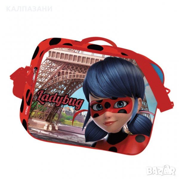 Ученическа чанта - LADY BUG Калинката и котаракът 56158, снимка 1