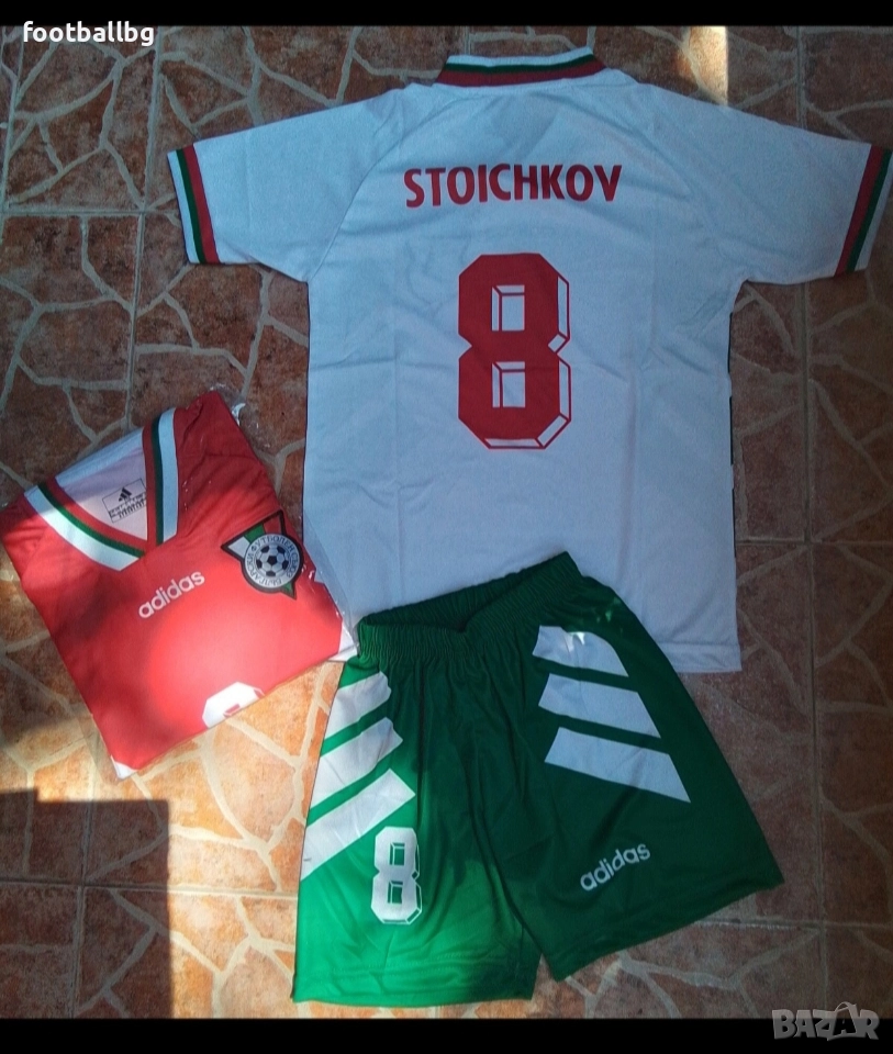 STOICHKOV 8 ❤️⚽️ детско юношески футболни екипи 🇧🇬🇧🇬 БЪЛГАРИЯ , снимка 1