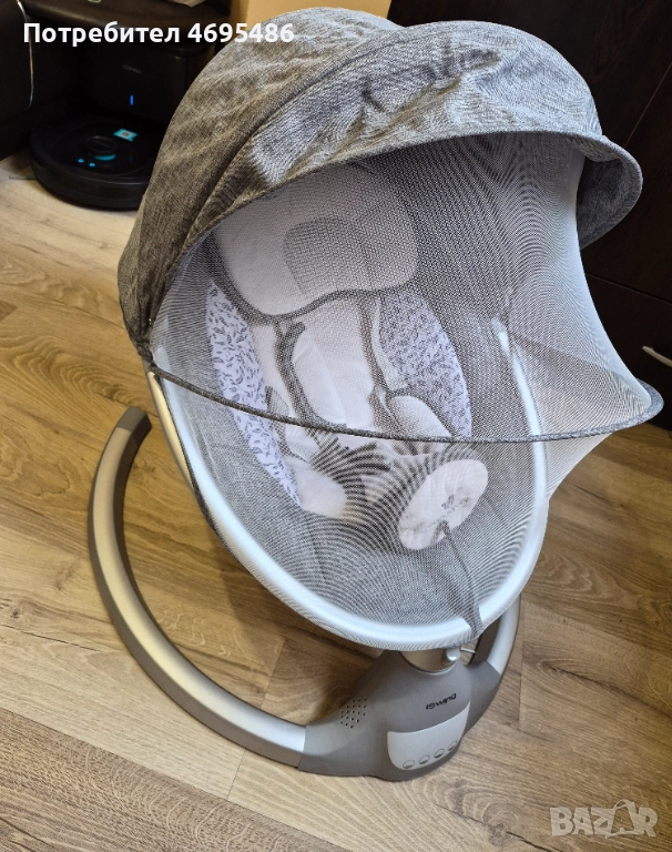 Електрическа люлка Cangaroo - iSwing, снимка 1