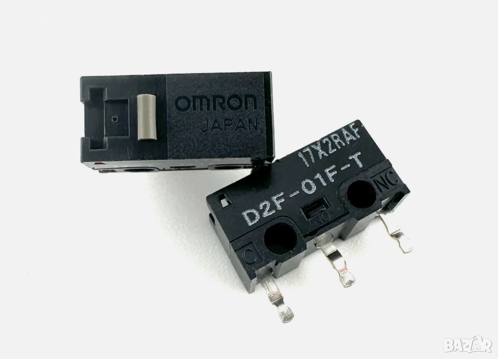 Omron D2F-01F-T Japan Mouse Micro Switch, снимка 1