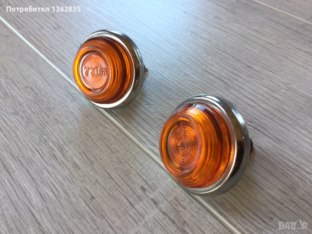 2 бр НОВИ оригинални странични мигачи за калник за Жигули / Лада / ВАЗ, снимка 1