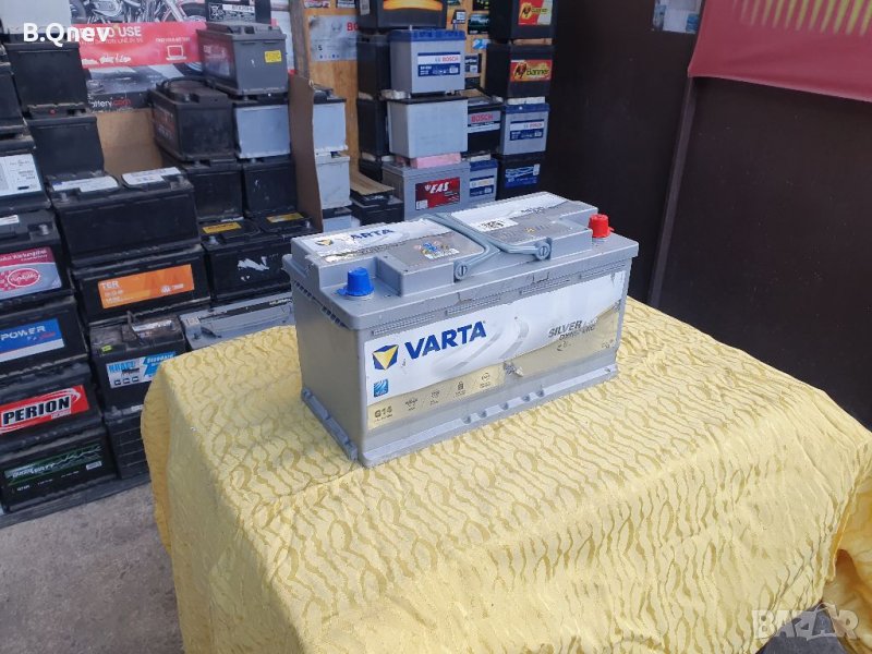 Гелов акумулатор с ГАРАНЦИЯ VARTA 95ah (старт-стоп), снимка 1