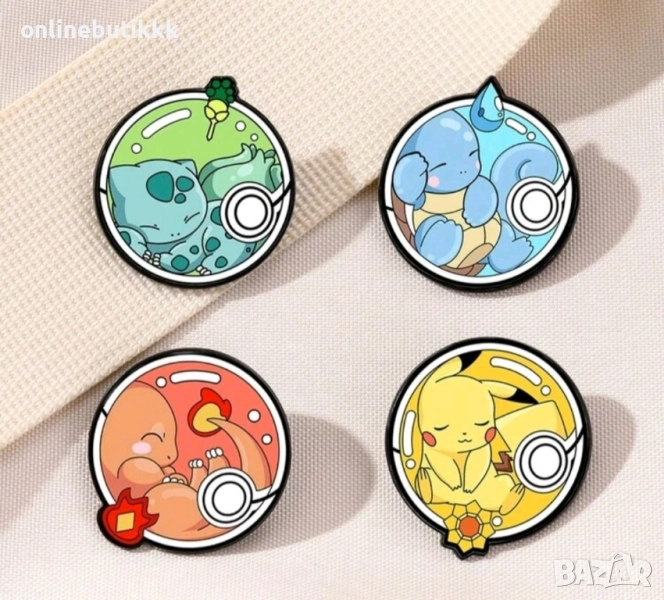Сладки пинчета / брошки / значки на Покемон/ Pokemon pins, снимка 1