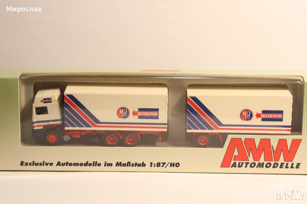 AMW 1:87 H0 VOLVO КАМИОН TIR МОДЕЛ, снимка 1