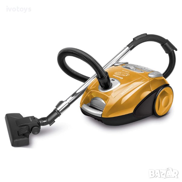 Прахосмукачка с/без торба SENCOR SVC 900-EUE3, 900W ECO мотор, 80 dB, Оранжев/Черен, снимка 1