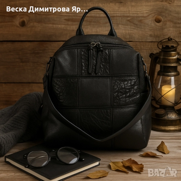 Многофункционална дамска раница-чанта, снимка 1