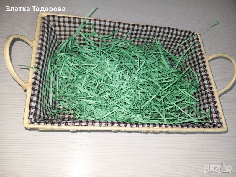 Панерче с трева за Великден , снимка 1