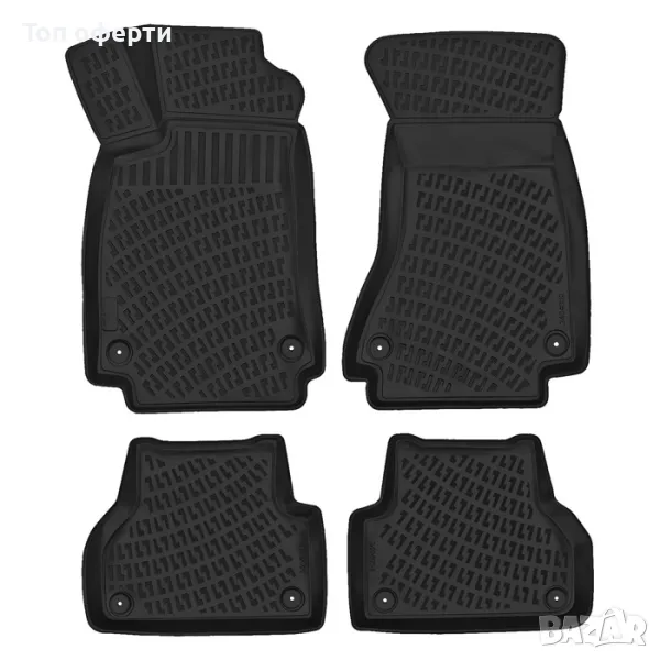 Гумени стелки RizLine съвместими с Audi A4 2009- 2016, снимка 1