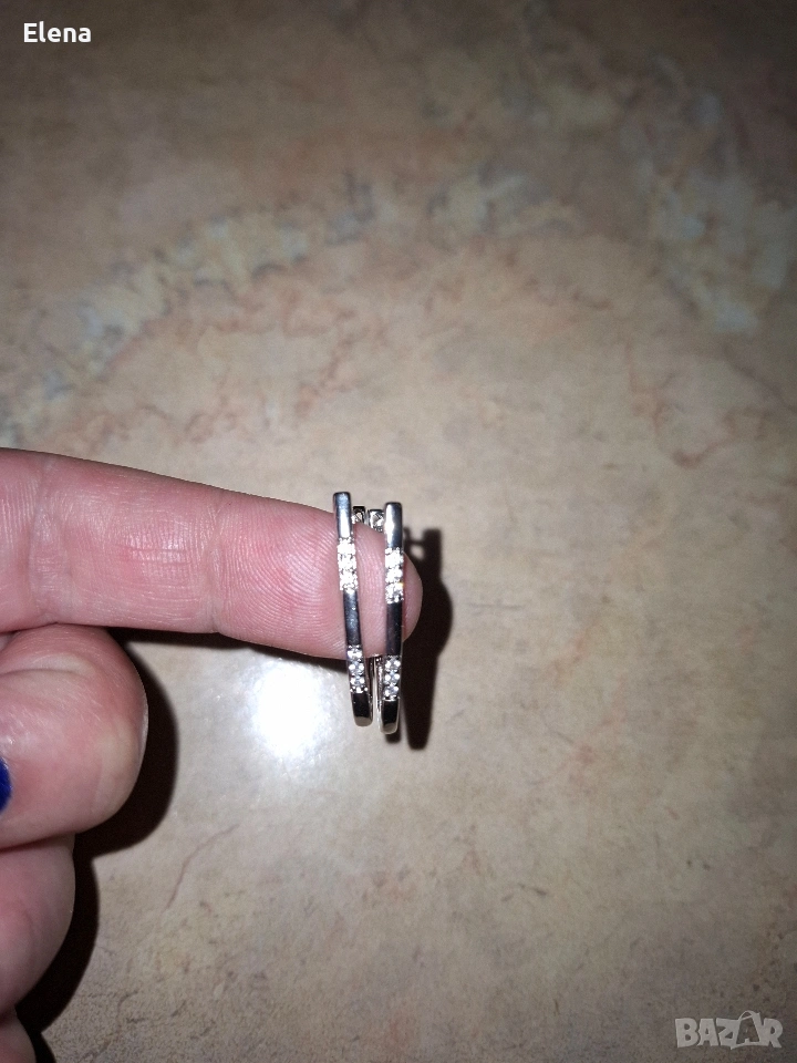 НОВИ обеци от медицинска стомана., снимка 1