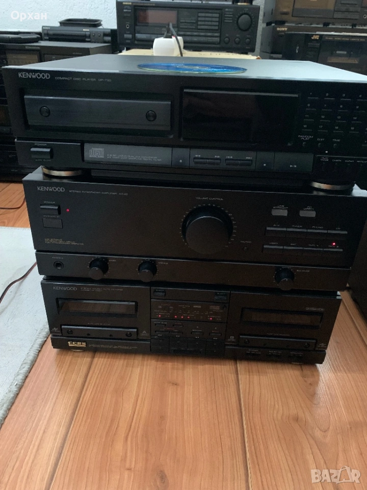 Kenwood сет ,AX-43,DP-730,, снимка 1