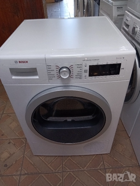 Сушилня с термопомпа Бош Bosch Serie 8 A+++ 8кг 2 години гаранция!, снимка 1