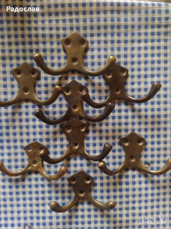 стари стенни закачалки , снимка 1