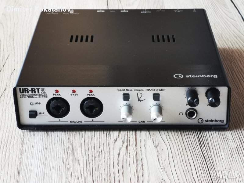 Аудио интерфейс Steinberg UR-RT2, не Focusrite Presonus, снимка 1