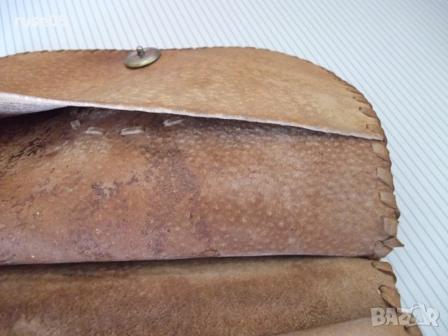 Чанта от ест.кожа дамска за през рамо от м-н "СБХ" от соца, снимка 6 - Други ценни предмети - 41559152