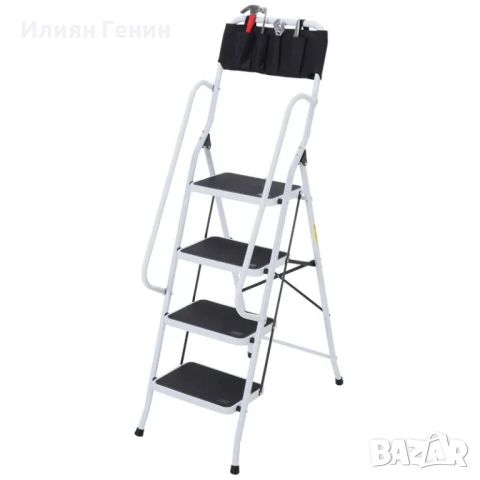 Сгъваема домакинска стълба HOMCOM