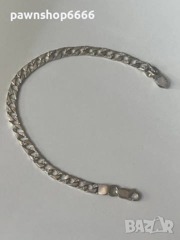 Сребърна гривна 925, снимка 5 - Гривни - 51674928