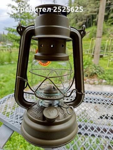 Съвременен дизайн на германски газен фенер 