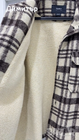 Топло меко яке Pull&Bear , снимка 3 - Якета - 53691231