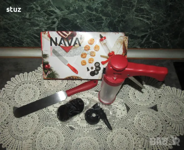 Кулинарна преса за сладки и гарниране, неупотребявана, снимка 3 - Аксесоари за кухня - 50008741