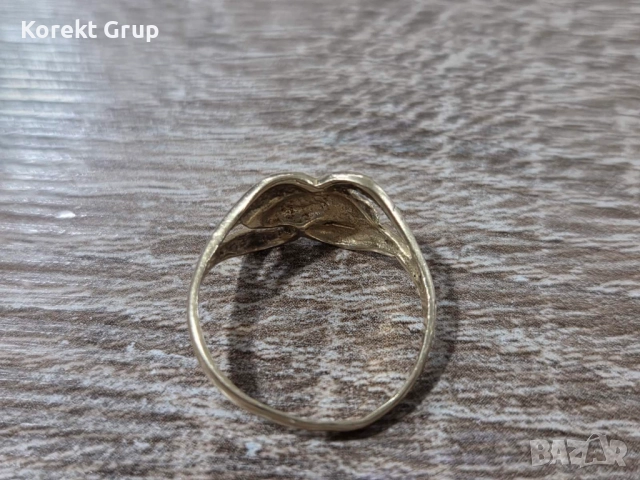 Златен пръстен 14кт, снимка 2 - Пръстени - 52842693