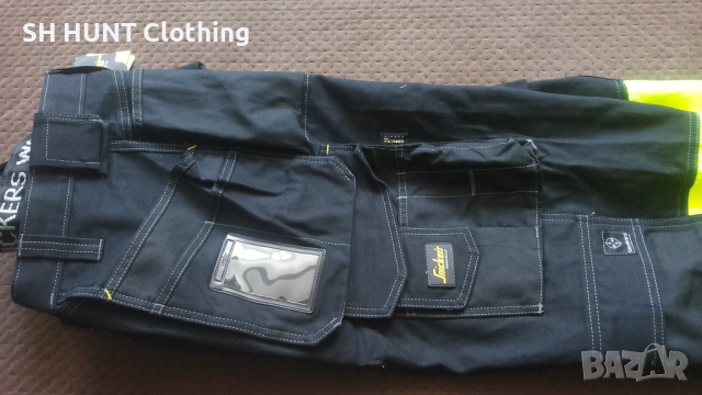 Snickers 3225 High-Vis Holster Pocket Work Trousers размер 52 / L - XL работен панталон W4-484, снимка 5 - Панталони - 52025581
