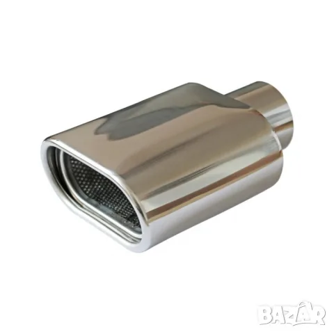 Универсален накрайник за ауспух за заваряване с вход 55 мм, снимка 1 - Аксесоари и консумативи - 55861192